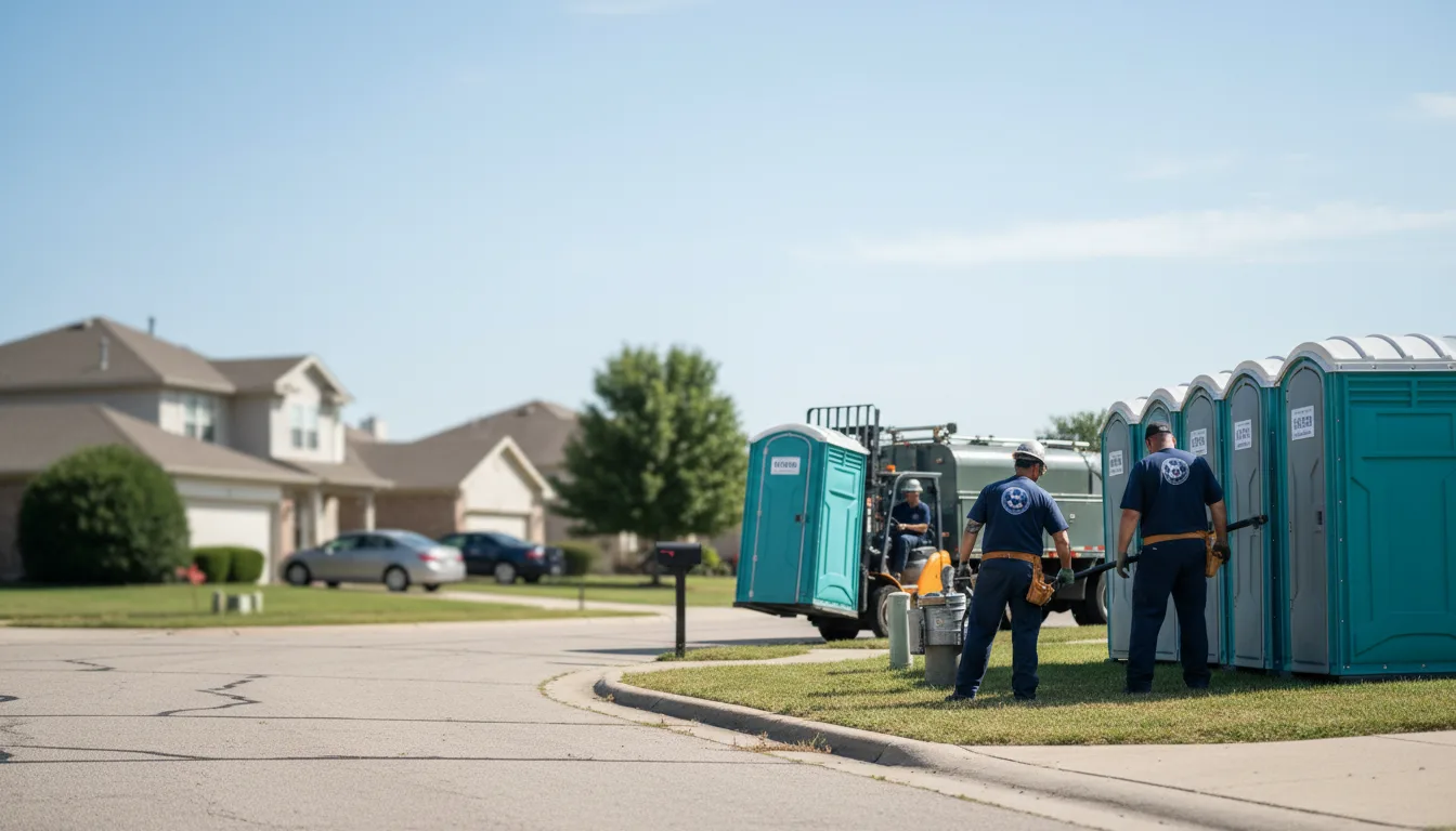 Porta Potty Rental in El Cerrito, CA near me